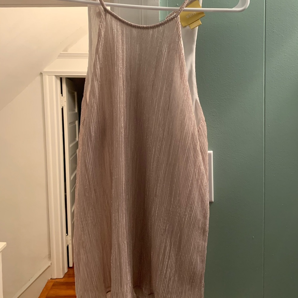 Anthropologie- Sparkly Maeve cami